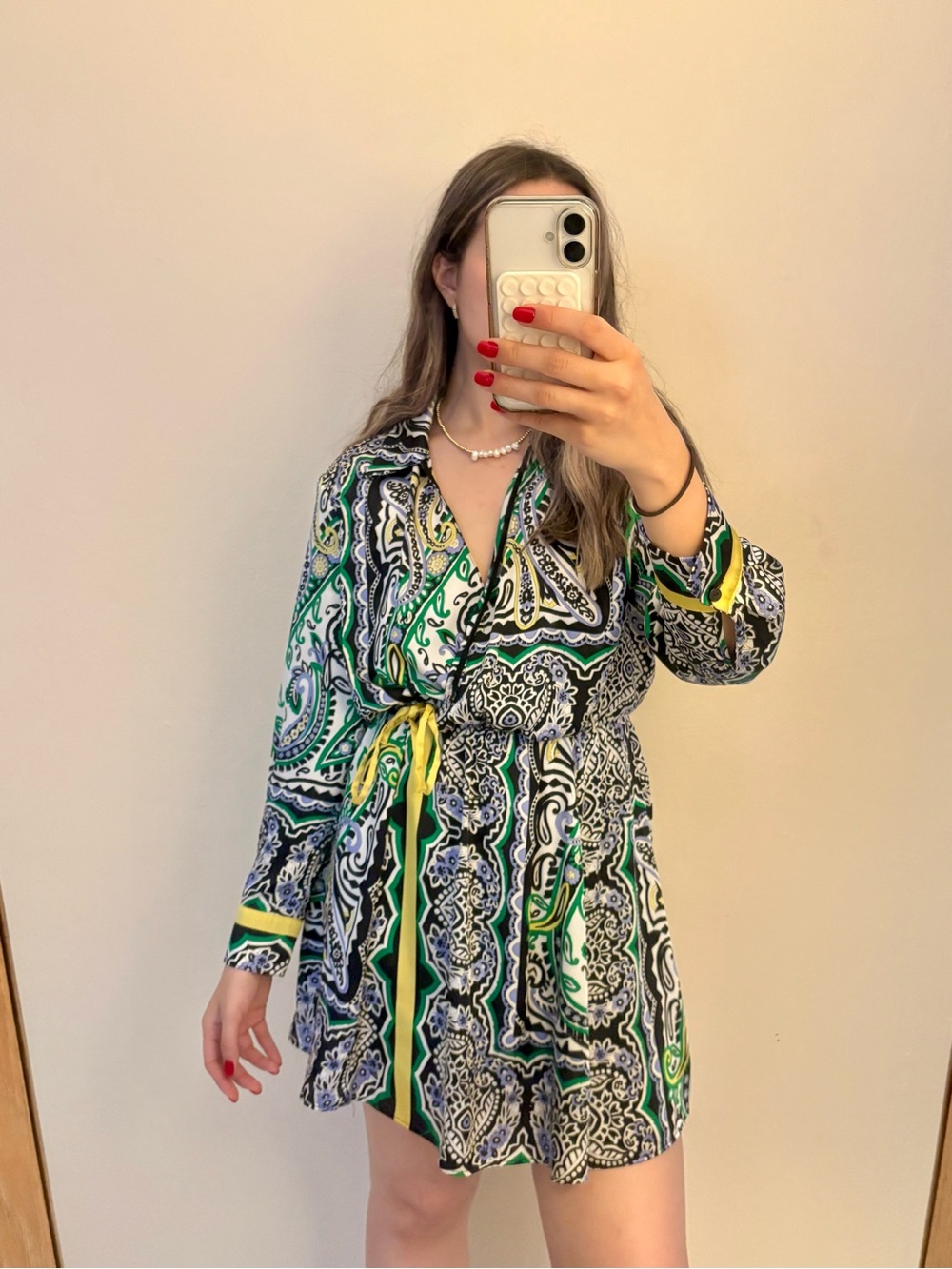 ZARA PRINT DRESS 👗